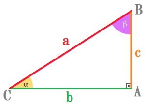 triangulo retangulo trigonometria 
