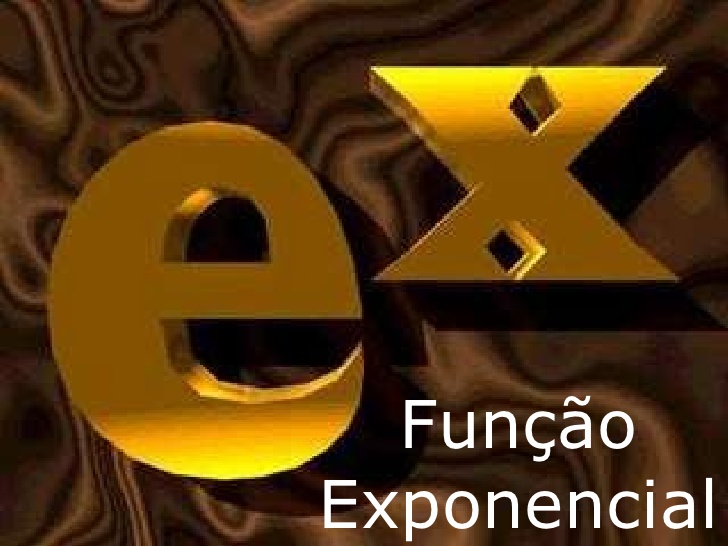 aplicação função exponencial