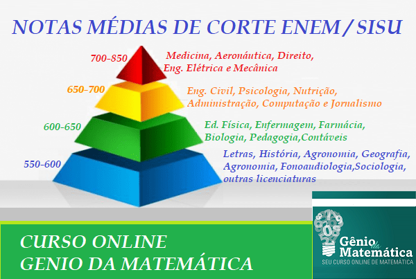 Notas de corte Sisu 2018 E ai como foi a sua nota do ENEM sisu