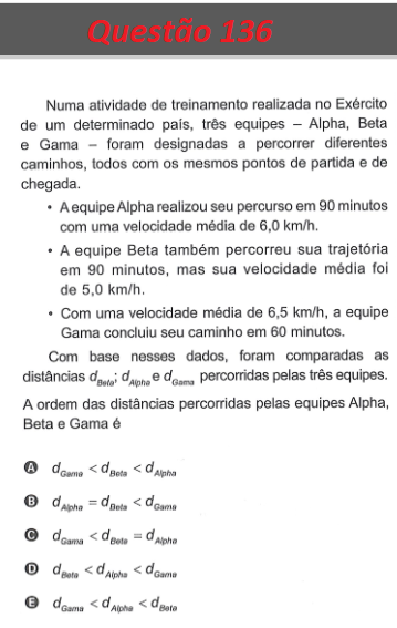 Questão 136 Enem 2018