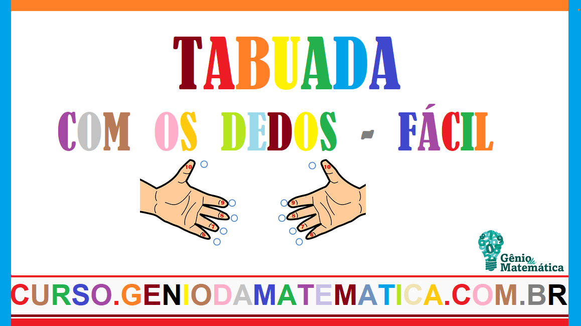 A tabuada é a base de qualquer curso de matemática