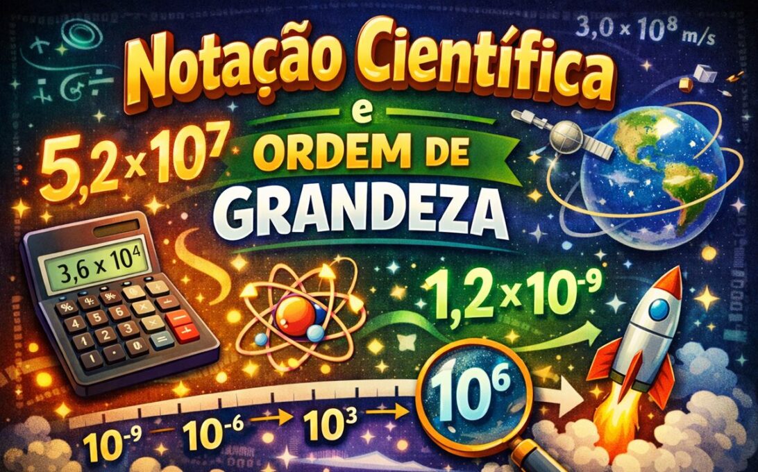 Notação Científica e Ordem de grandeza