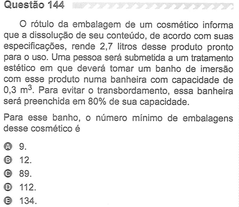 Prova Enem 2019 Resolvida [Vídeos] - PROF. REGIS CORTÊS MATEMÁTICA