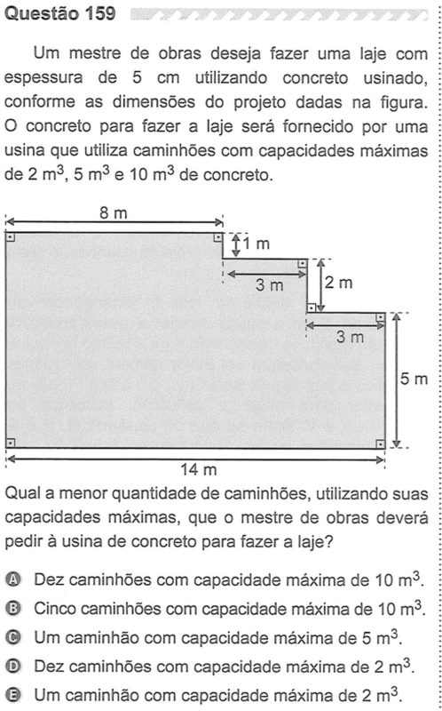 Enem 2019 questão 159 prova cinza