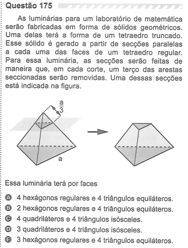 Enem 2019 prova cinza - Resolução Questão 175