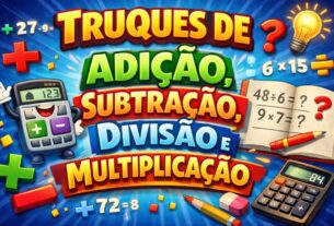 Cálculo mental Exercícios na Descrição Adição, Subtração, Multiplicação e Divisão