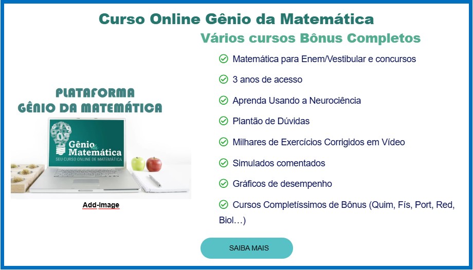 Curso de Matemática básica
