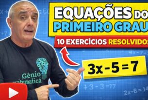 Equações do Primeiro Grau Exercícios 2