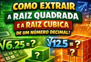 Raiz Quadrada e Raiz Cúbica de um Número Decimal