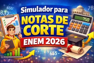 Simulador das Notas de Corte do ENEM 2026