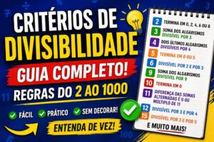 Critérios de divisibilidade: Como Resolver Questões