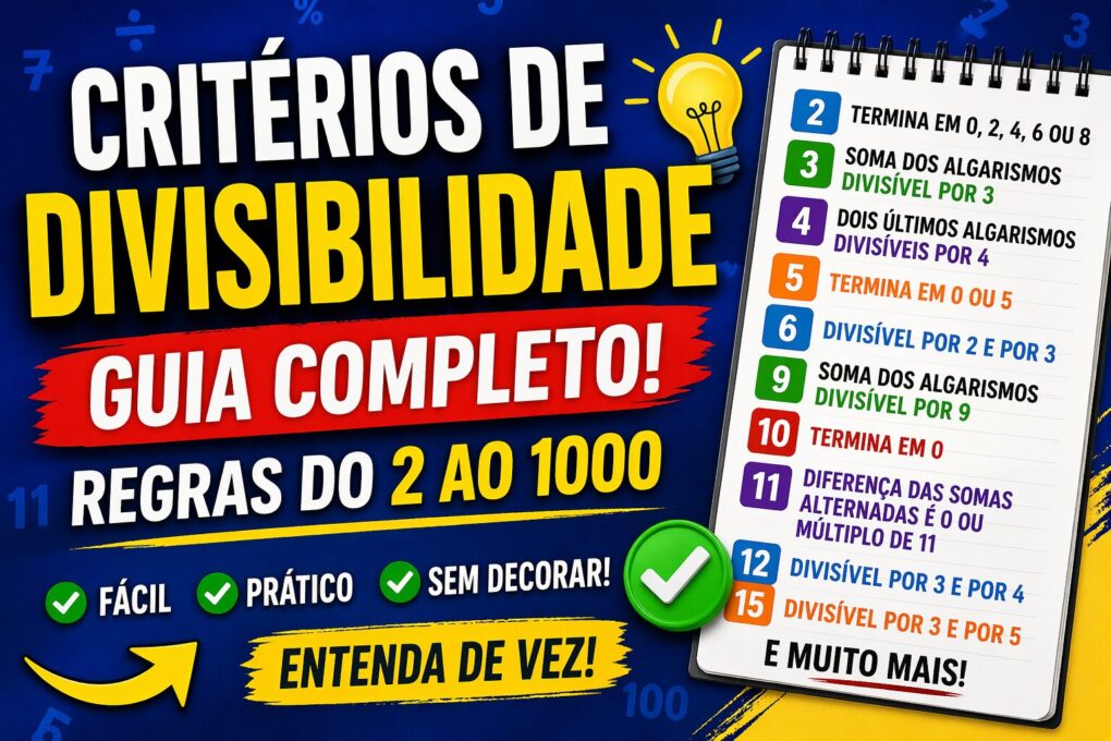 Critérios de divisibilidade